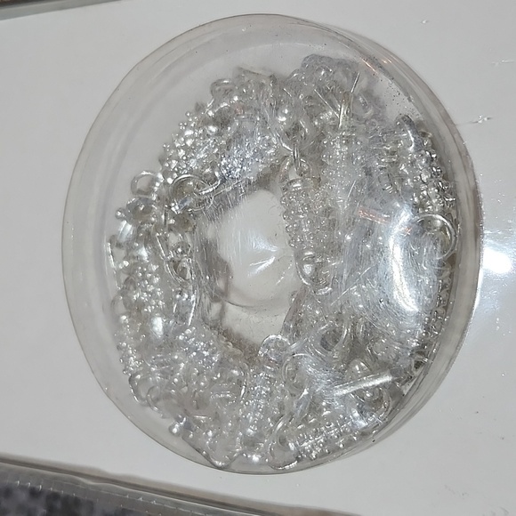 VINTAGE PILOT AUTO ICE PLATINUM FINISH RHINESTONES 30" CHAIN $ KEYCHAIN PENDANT - Picture 6 of 11